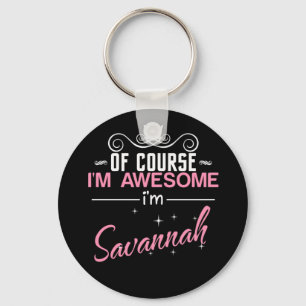 Självklart är jag Fantastisk och Savannah Nyckelring