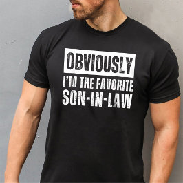 Självklart är jag "Favorite Son-In-Law"-fonen T Shirt