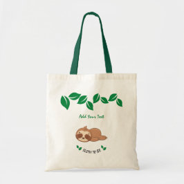 Självklart att vara | Rolig sengångare botaniska b Tygkasse