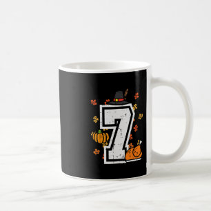 Självklart nummer 7 Thanksgiving 6 7 Matchande 67 Kaffemugg