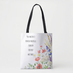 Självkomprimerad Blommigt, offert Tygkasse