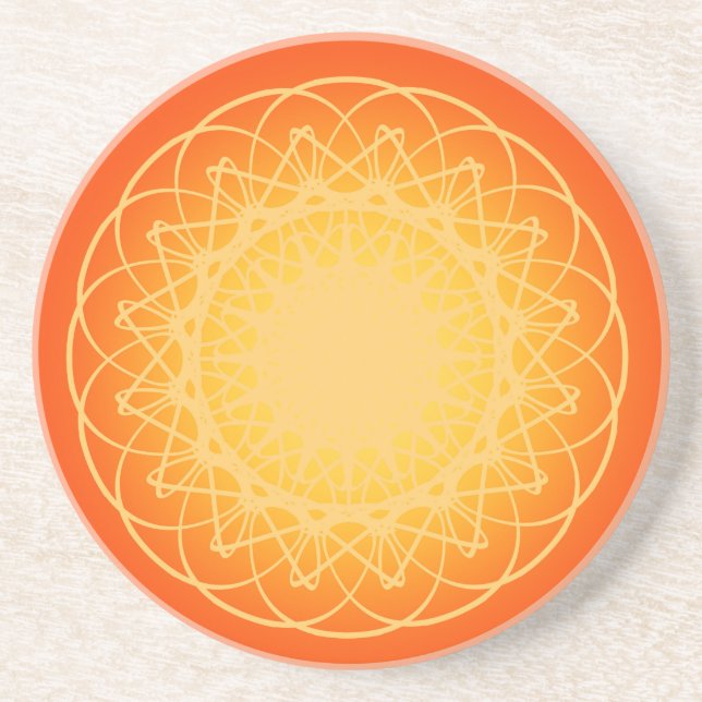 Självkontroll Mandala Underlägg (Framsidan)