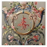 SJÄLVKORALER,DOLFINER,ANTIKE BLOMMIGT-SVÄRLOR KAKELPLATTA<br><div class="desc">Digital kollage och utveckling från antika motiv för blommigt från Bulgan Lumini. golden ring, cirkel,  snäckor,  delfiner, säsongskal, retroestetisk vintage, röda koraller, blommönster, groteska masker, rosa grått grönt blue färg, grönt löv löv ,  gemstone jewels, rococodecor, nautical</div>