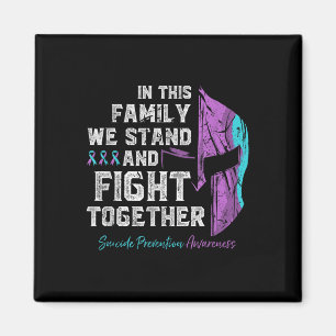 Självmord Prevention Awareness Family Support Spar Magnet