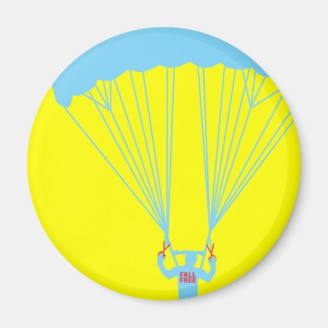 Självmord skydive magnet (Framsidan)