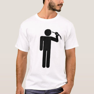 Självmord vid olja tee shirt