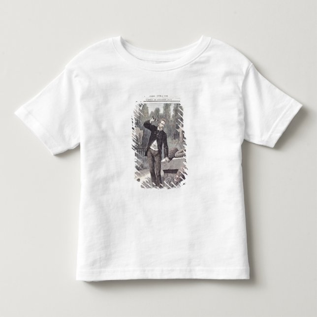 Självmordet av General Georges Ernest T-shirt (Framsida)