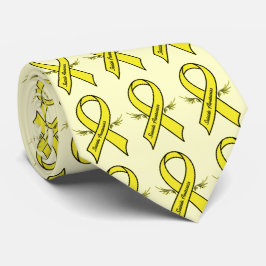 Självmordmedvetenhetband med vingar slips