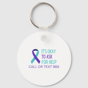 Självmordsförebyggande 988 Hotline Shirt 988 Suici Nyckelring