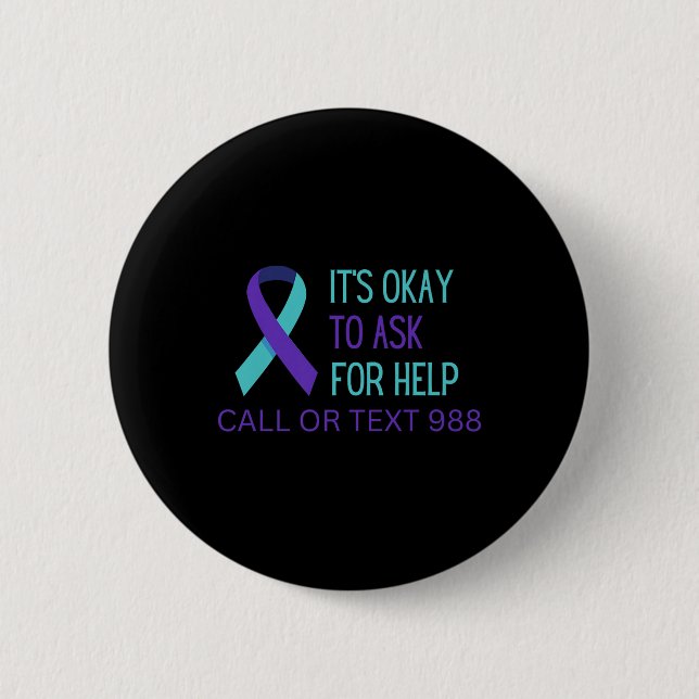 Självmordsförebyggande 988 Hotline Tröja 988 Själv Knapp (Framsida)