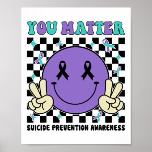 Självmordsförebyggande behandling Du har problem m Poster