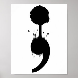Självmordsförebyggande behandling i träd poster
