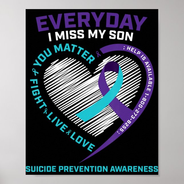 Självmordsförebyggande bidrag från Mamma Pappa, kv Poster (Framsidan)
