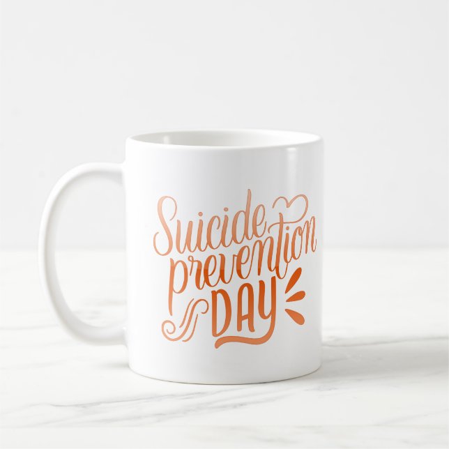 självmordsförebyggande dag kaffemugg (Vänster)