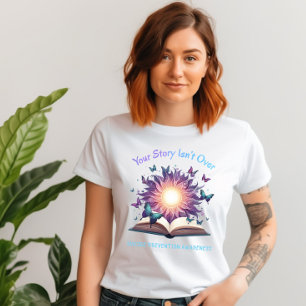 Självmordsförebyggande din berättelse är inte över t shirt