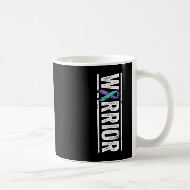Självmordsförebyggande krigare - Sideways Awarenes Kaffemugg (Höger)