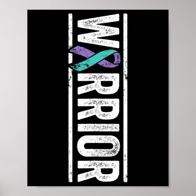 Självmordsförebyggande krigare - Sideways Awarenes Poster (Framsidan)