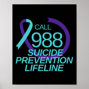 Självmordsförebyggande livlinesamtal 988 poster