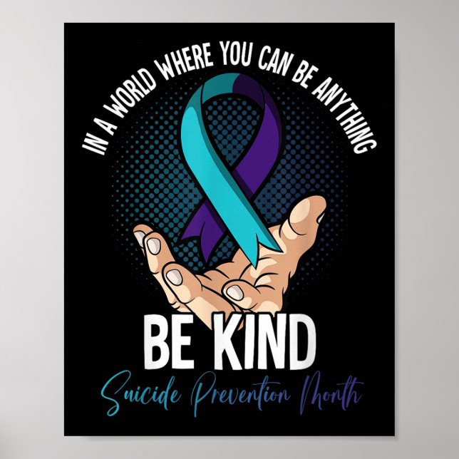 Självmordsförebyggande månad poster (Framsidan)