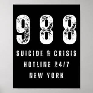 Självmordsförebyggande medvetandegörande Depressio Poster