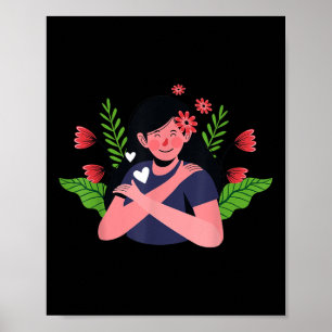 Självmordsförebyggande - Medvetenhet om psykisk hä Poster