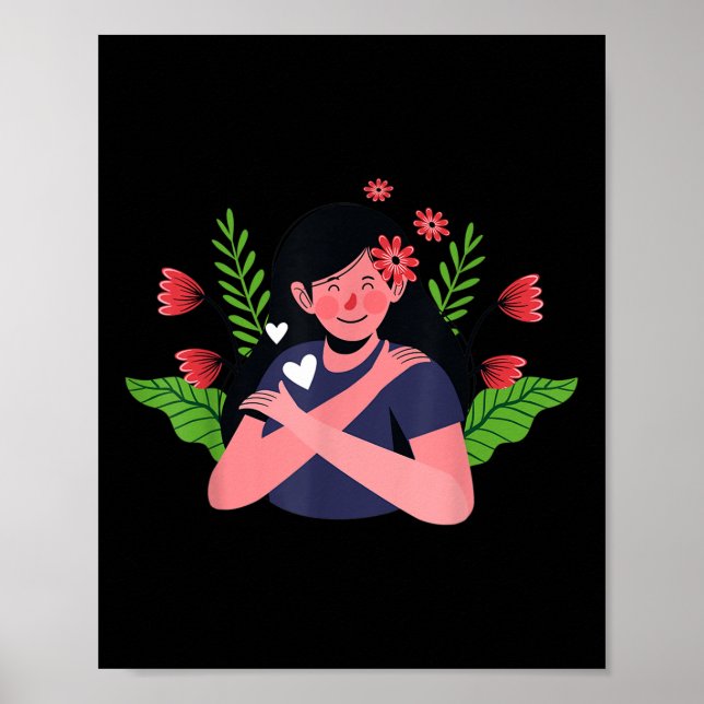 Självmordsförebyggande - Medvetenhet om psykisk hä Poster (Framsidan)