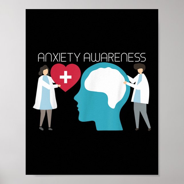 Självmordsförebyggande - Medvetenhet om psykisk hä Poster (Framsidan)