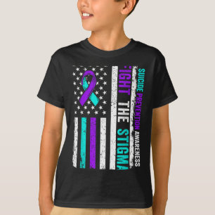 Självmordsförebyggande stöd bekämpa stigma självmo t shirt