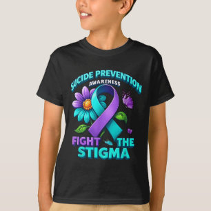 Självmordsförebyggande stöd bekämpa stigma självmo t shirt