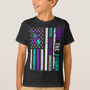 Självmordsförebyggande stödja bekämpa stigma själv t shirt