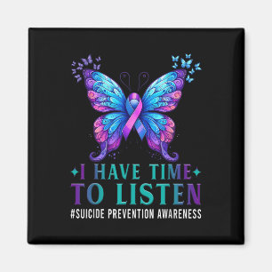 Självmordskänsla Jag har tid att lyssna på psykisk Magnet