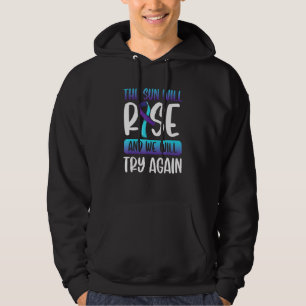 Självmordskänsla Sol kommer att Stiga upp oss att Hoodie