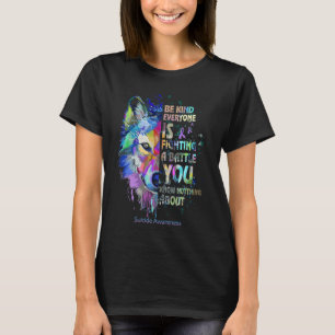 Självmordsmedvetande är av samma slag som alla käm t shirt