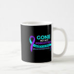 Självmordsmedvetande Borta men inte glömd Kaffemugg<br><div class="desc">Självmordsmedvetande Borta men inte glömd</div>