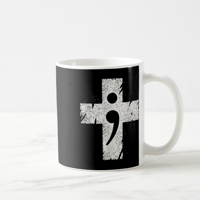 Självmordsmedvetande Depression Oro Psykisk hälsa Kaffemugg (Höger)