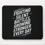 Självmordsmedvetande Depression Oro Psykisk hälsa Musmatta<br><div class="desc">Suicide Awareness Depression Anxiety Mental Health Awareness 17</div>