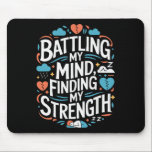 Självmordsmedvetande Depression Oro Psykisk hälsa Musmatta<br><div class="desc">Suicide Awareness Depression Anxiety Mental Health Awareness 15</div>