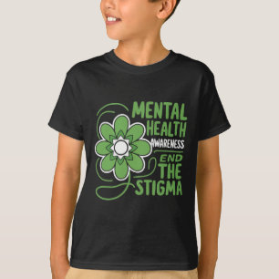 Självmordsmedvetande Depression Oro Psykisk hälsa T Shirt