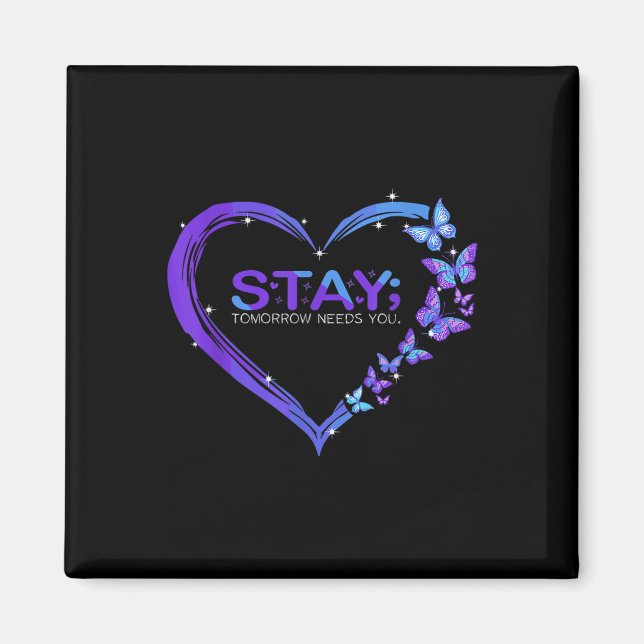 Självmordsmedvetande Håll dig borta Framöver behöv Magnet (Framsidan)