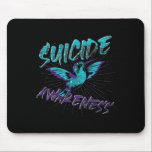 Självmordsmedvetande Hummingbird Suicide Preventio Musmatta<br><div class="desc">Självmordsmedvetande Hummingbird Suicide Prevention</div>