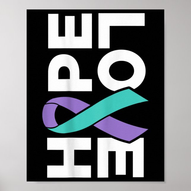 Självmordsmedvetenhet - Sideways Hope Kärlek Preve Poster (Framsidan)