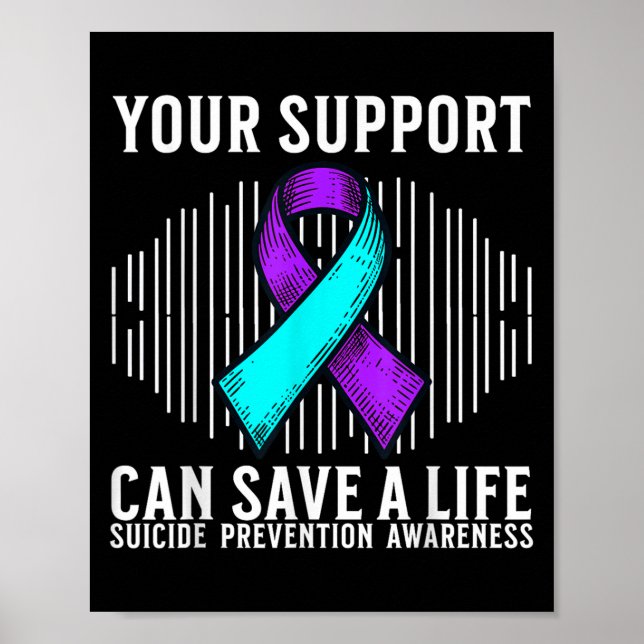Självmordsmedvetenhet Warrior Självmordsförebyggan Poster (Framsidan)