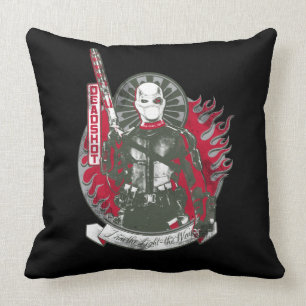 SjälvmordSquad Deadshot "mig förmiddag det lju Kudde