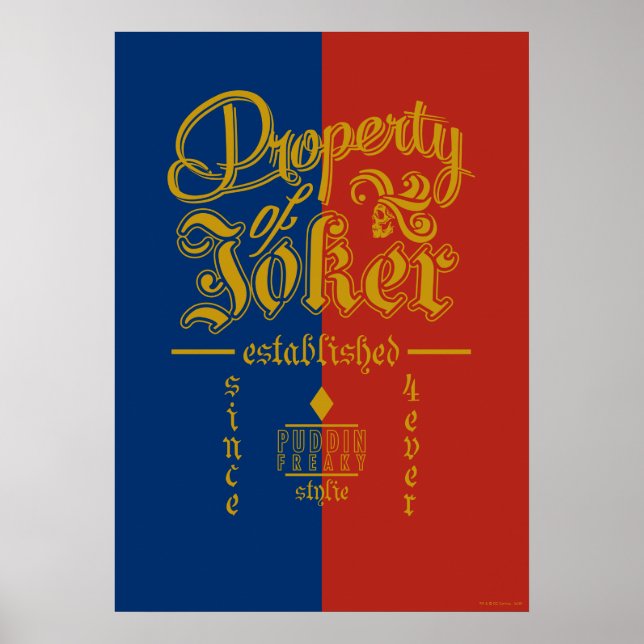 SjälvmordSquad | Freaky Puddin Poster (Framsidan)