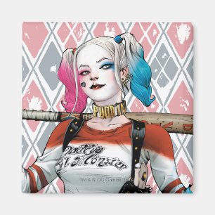 SjälvmordSquad Harley Quinn Magnet