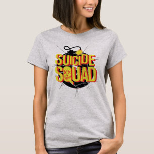 Självmordsquaden bombarderar logotyp 3 t-shirt