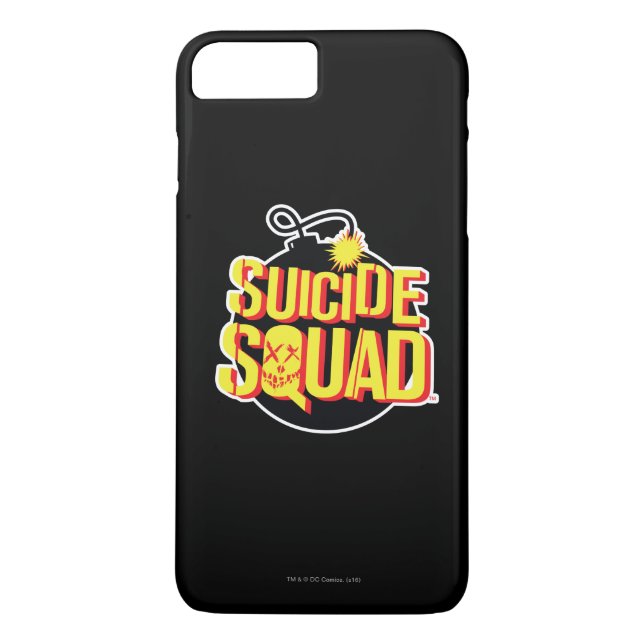 Självmordsquaden | bombarderar logotypen Case-Mate iPhone skal (Baksida)