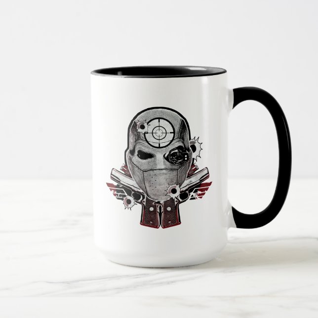 Självmordsquaden | Deadshot maskerar & Mugg (Höger)
