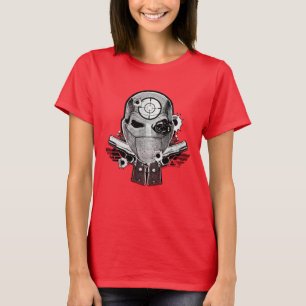 Självmordsquaden Deadshot maskerar & Tee Shirt