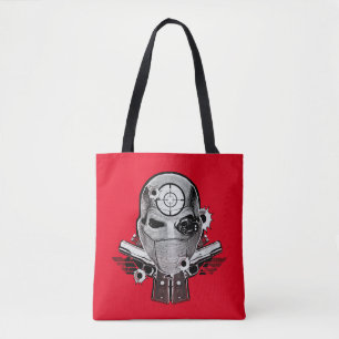 Självmordsquaden Deadshot maskerar & Tygkasse